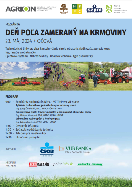 Deň poľa - krmoviny 2024